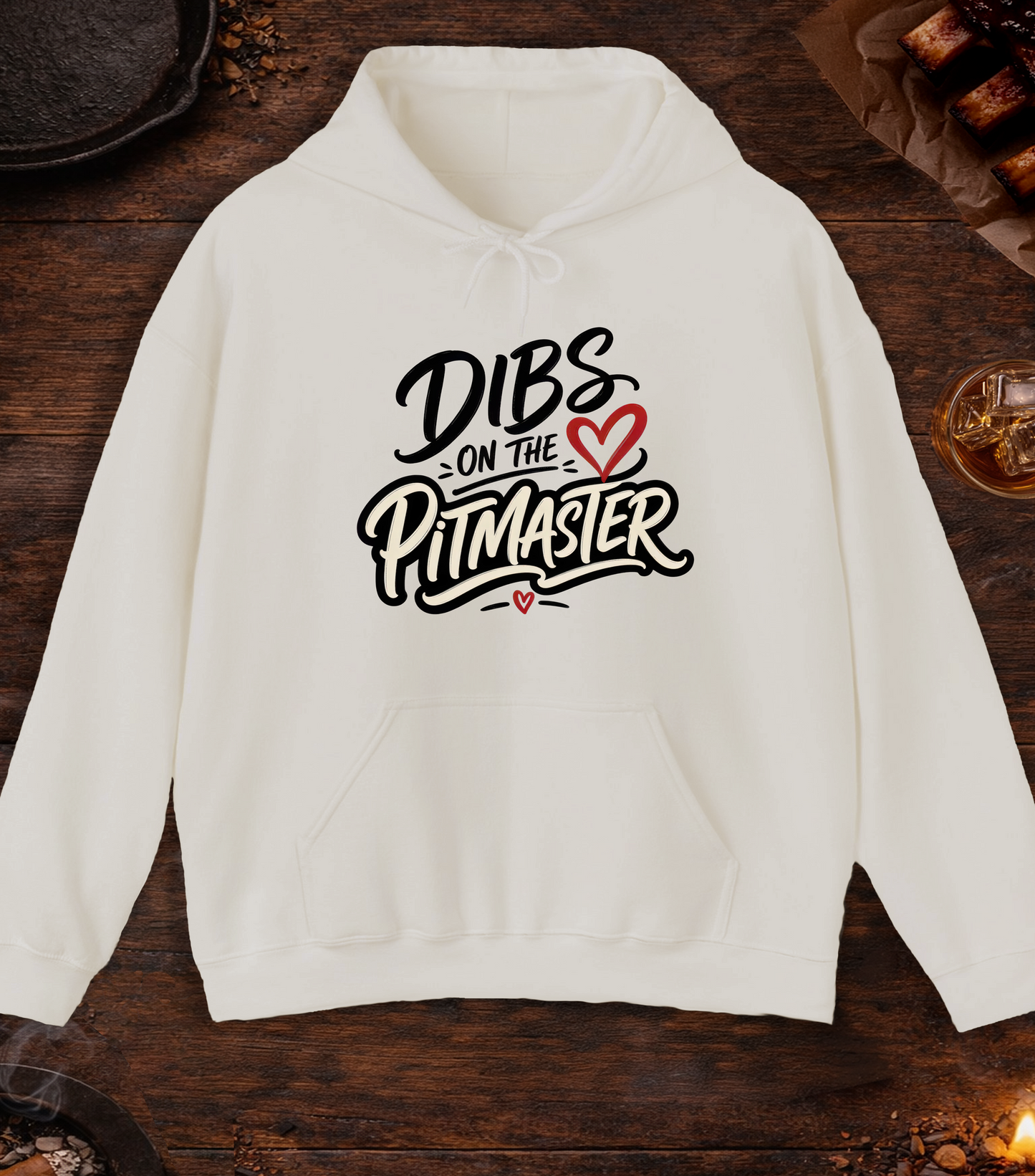 Dibs on the Pitmaster Hoodie - Sand