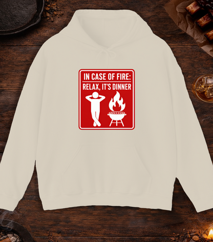 In Case of Fire Hoodie - Sand