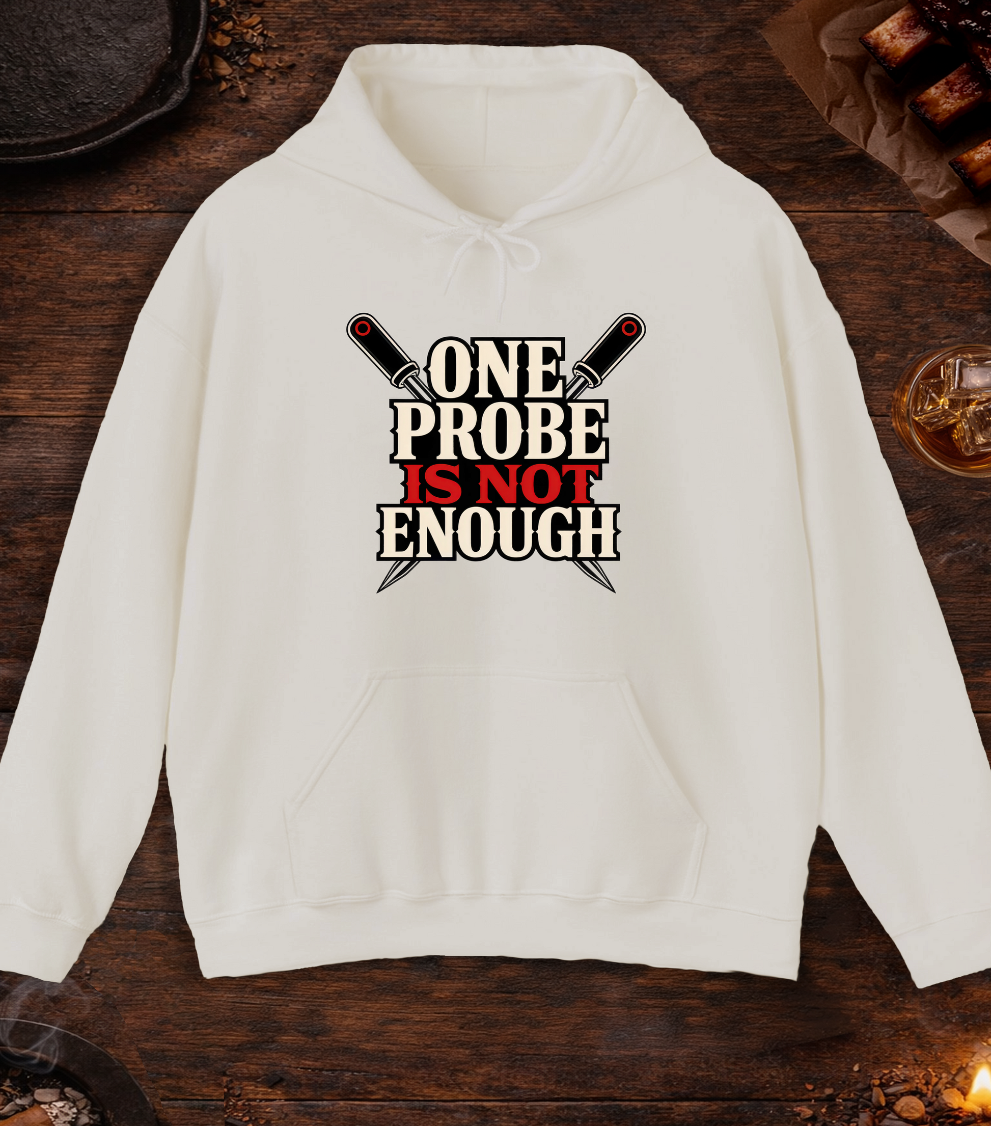 One Probe's Not Enough Hoodie - Sand