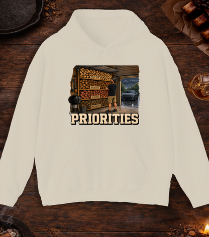 Priorities Hoodie - Sand