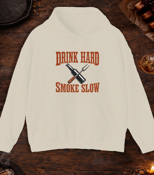 Drink Hard Smoke Slow Hoodie - Sand