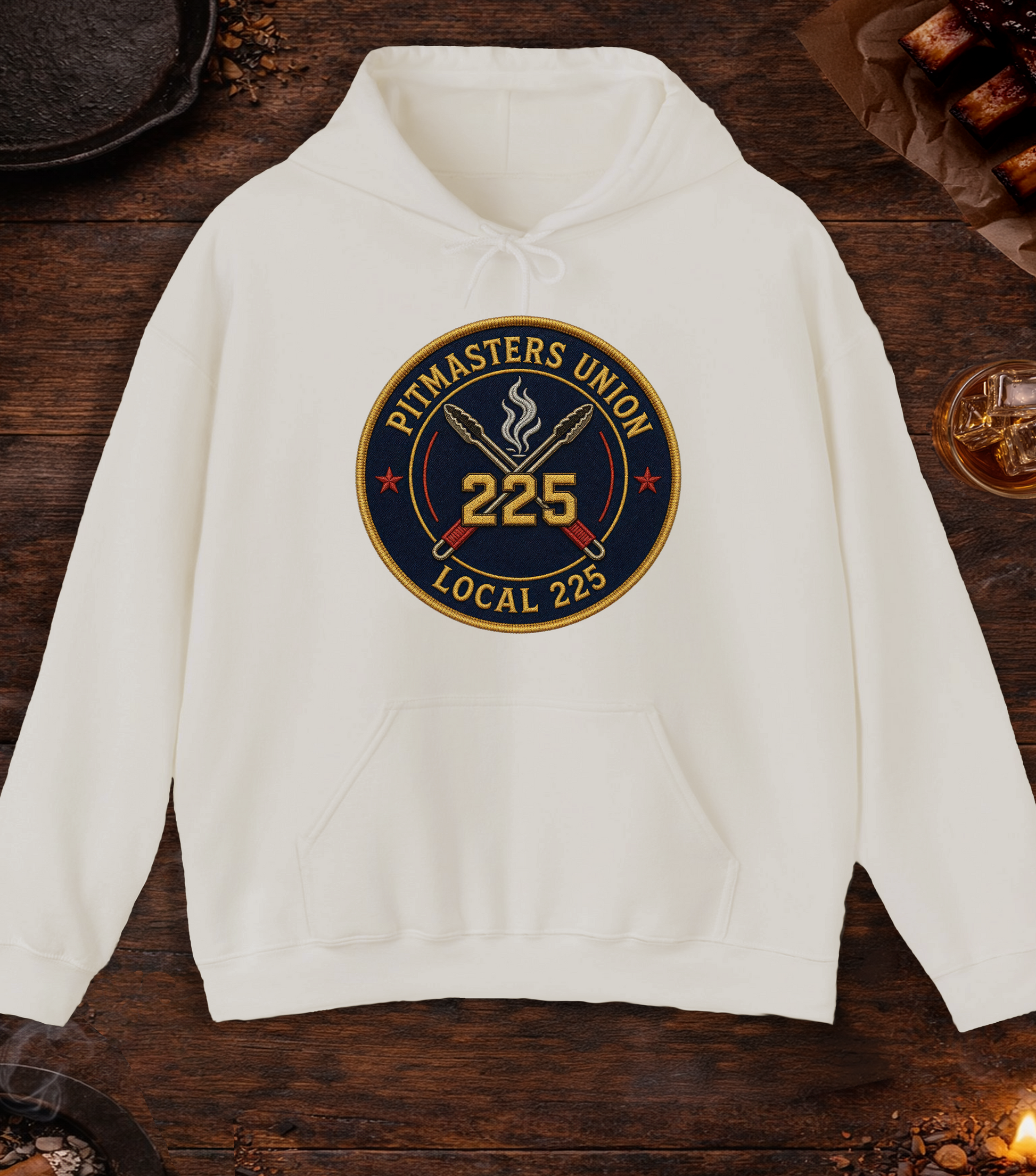 Pitmaster's Union Hoodie - Sand