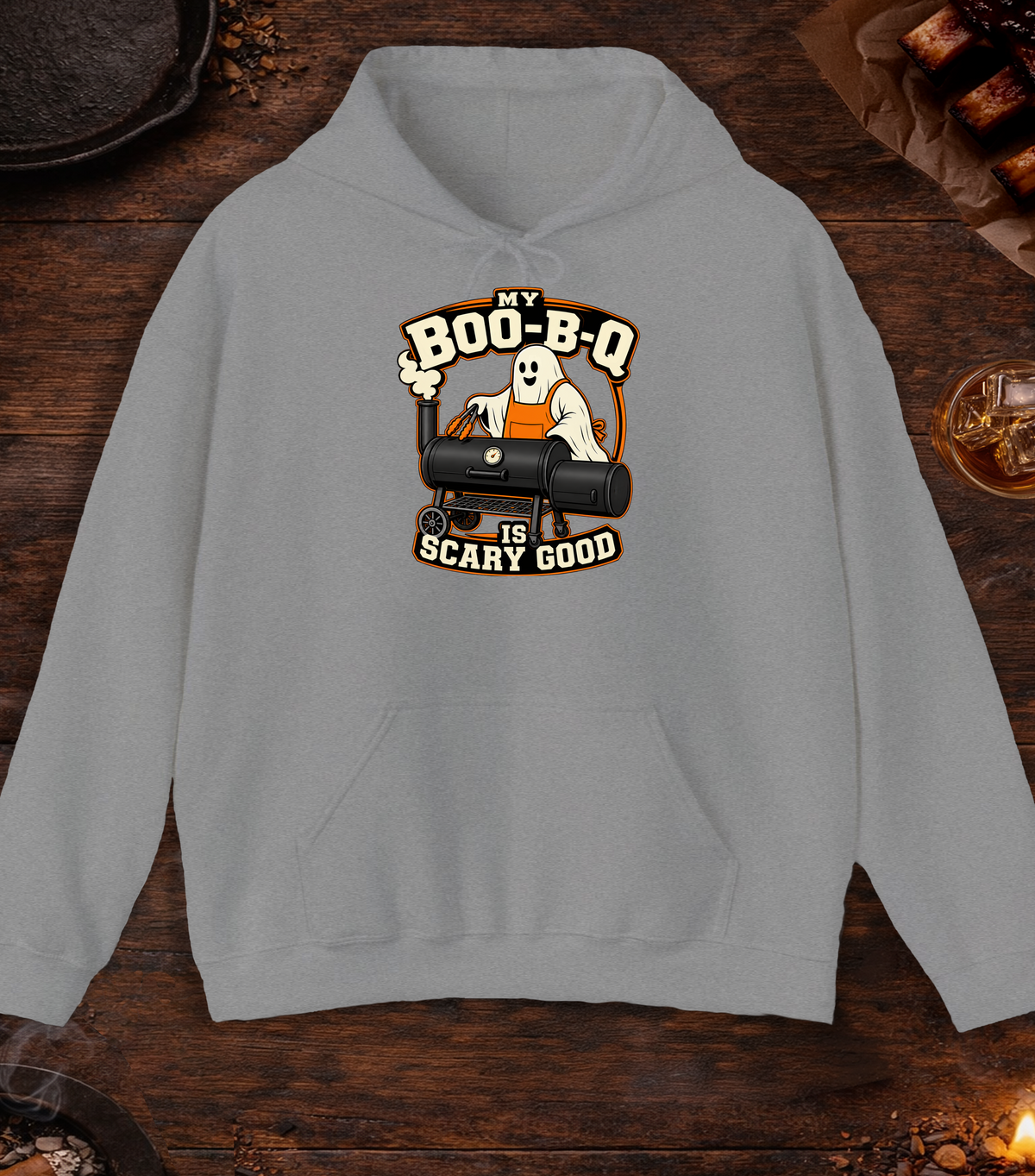 Scary Good Hoodie - Sport Grey