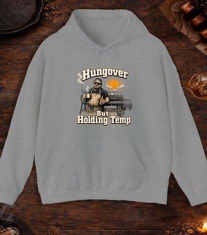 Hungover Holding Temp Hoodie - Sport Grey