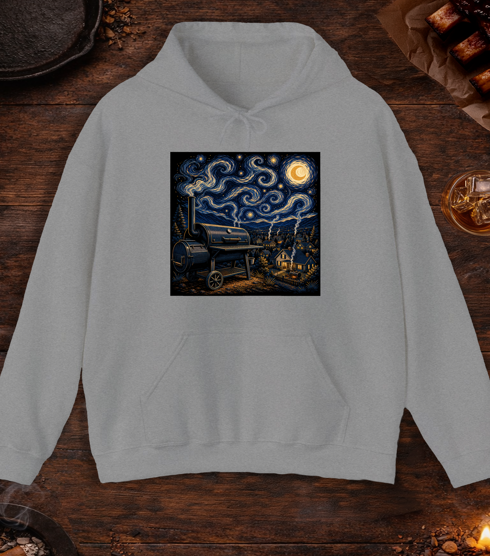 Smokey Night Hoodie - Sport Grey