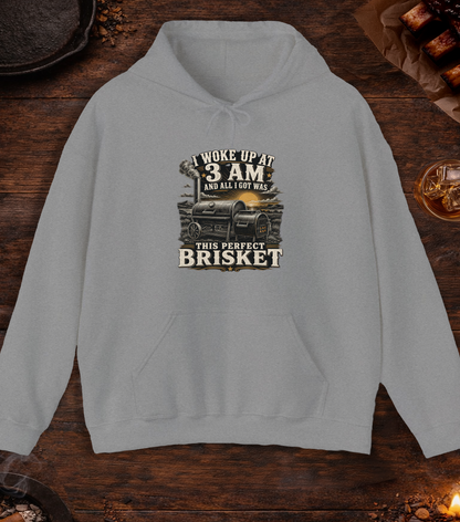Woke Up At 3am Hoodie - Sport Grey