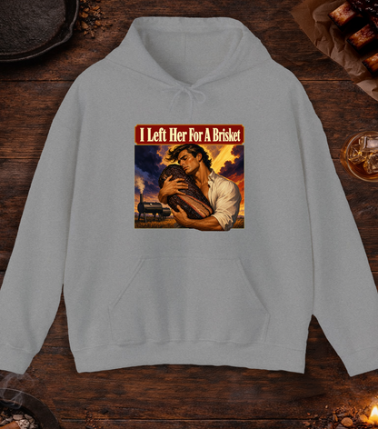 I Left Her Hoodie - Sport Grey