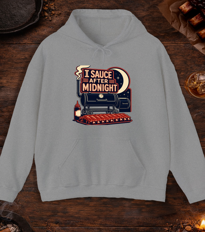 I Sauce After Midnight Hoodie - Sport Grey