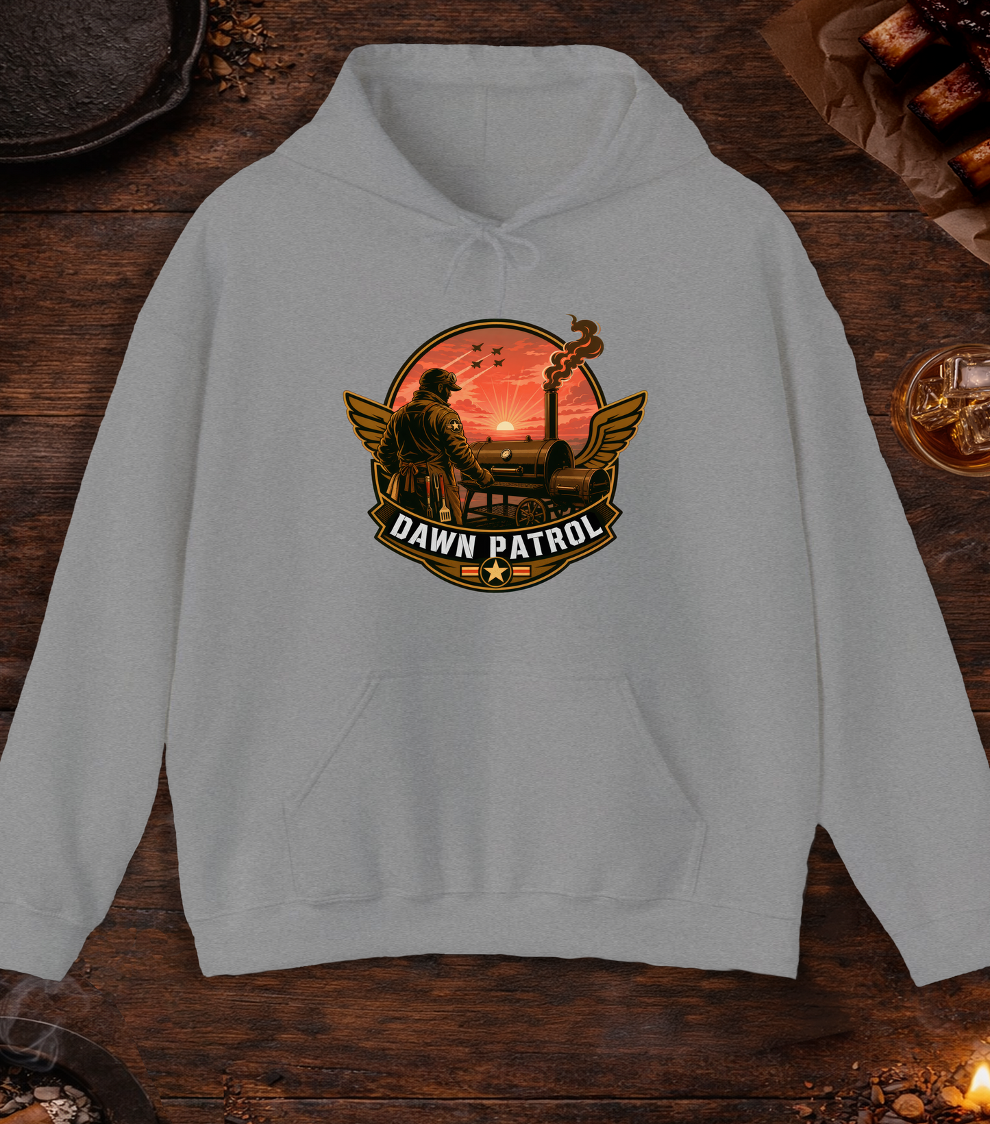 Dawn Patrol Hoodie - Sport Grey
