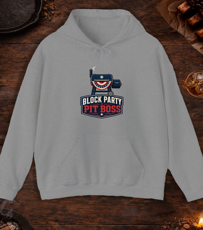 Block Party Pit Boss Hoodie - Sport Grey