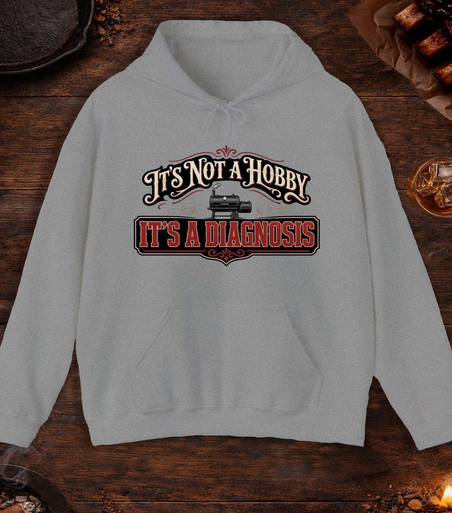 Not a Hobby Hoodie - Sport Grey