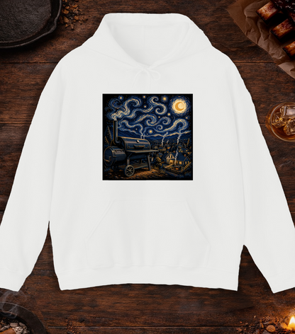 Smokey Night Hoodie - White