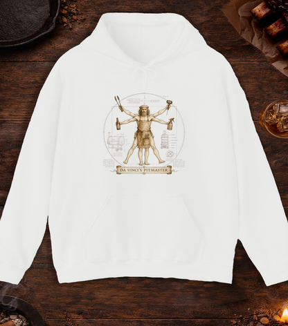 Da Vinci's Pitmaster Hoodie - White