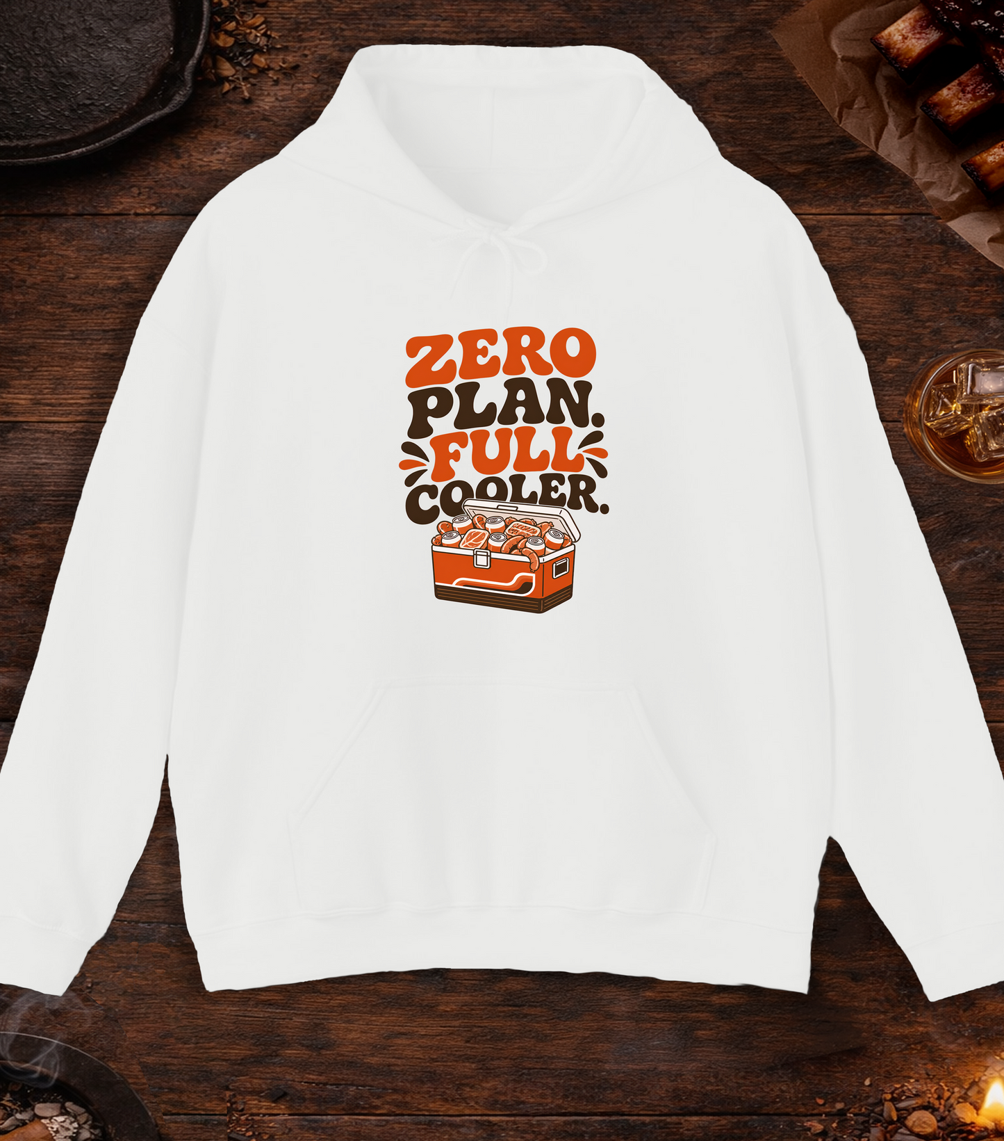 Full Cooler Hoodie - White