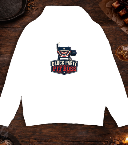 Block Party Pit Boss Hoodie - White