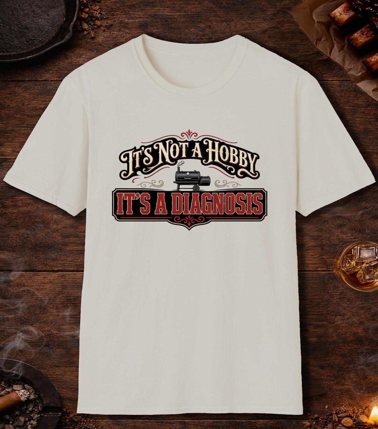 Not a Hobby T-Shirt - Ice Grey