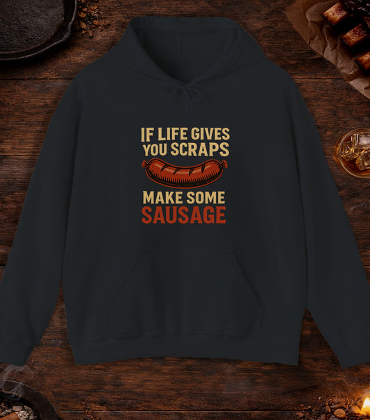 If Life Gives You Scraps Hoodie - Black