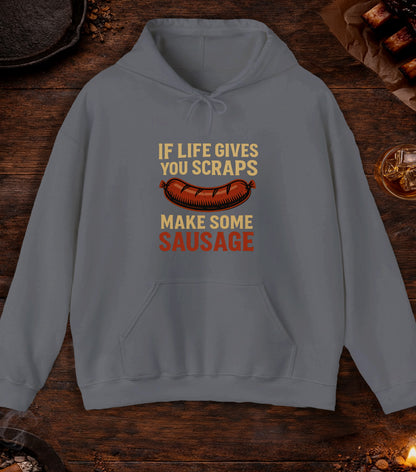 If Life Gives You Scraps Hoodie - Charcoal