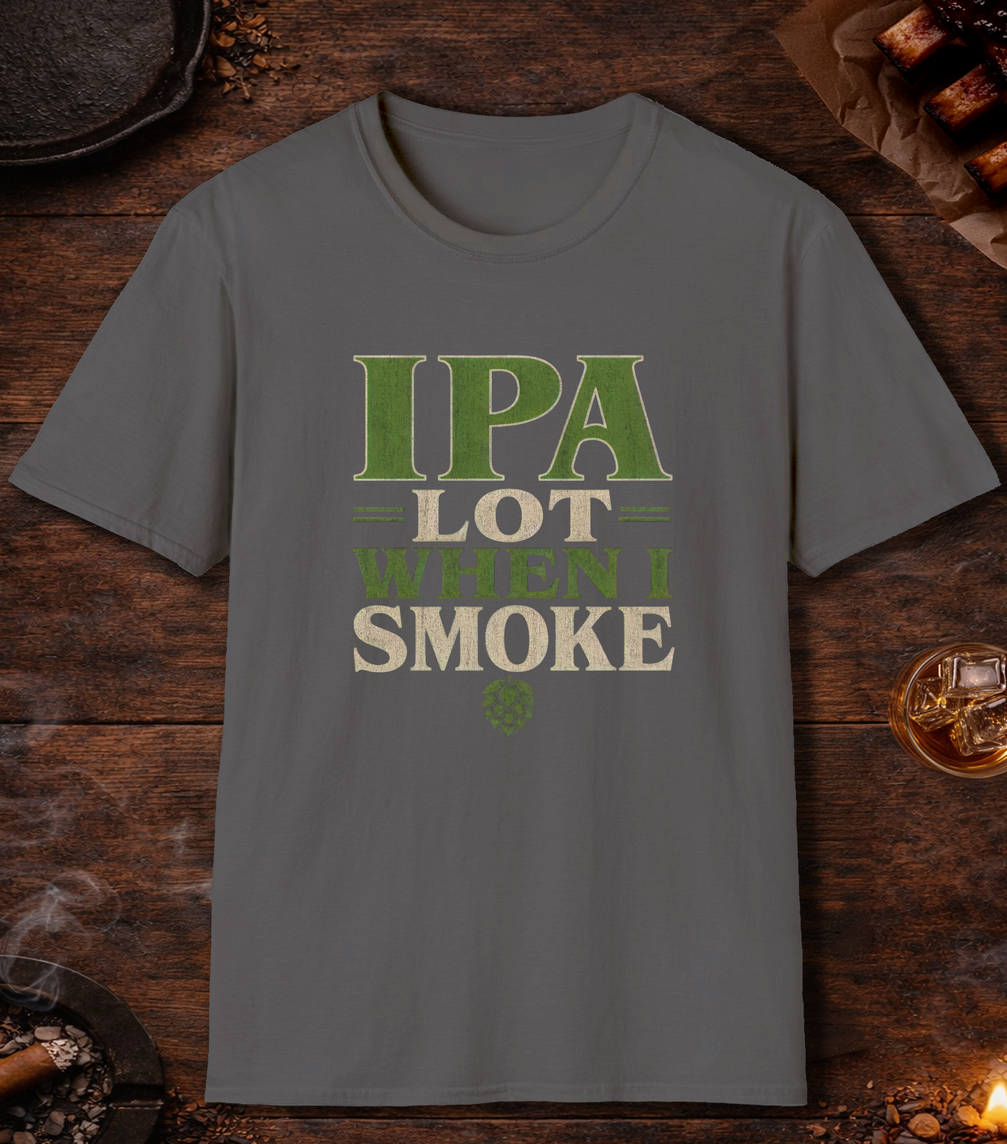 IPA Lot T-Shirt - Charcoal