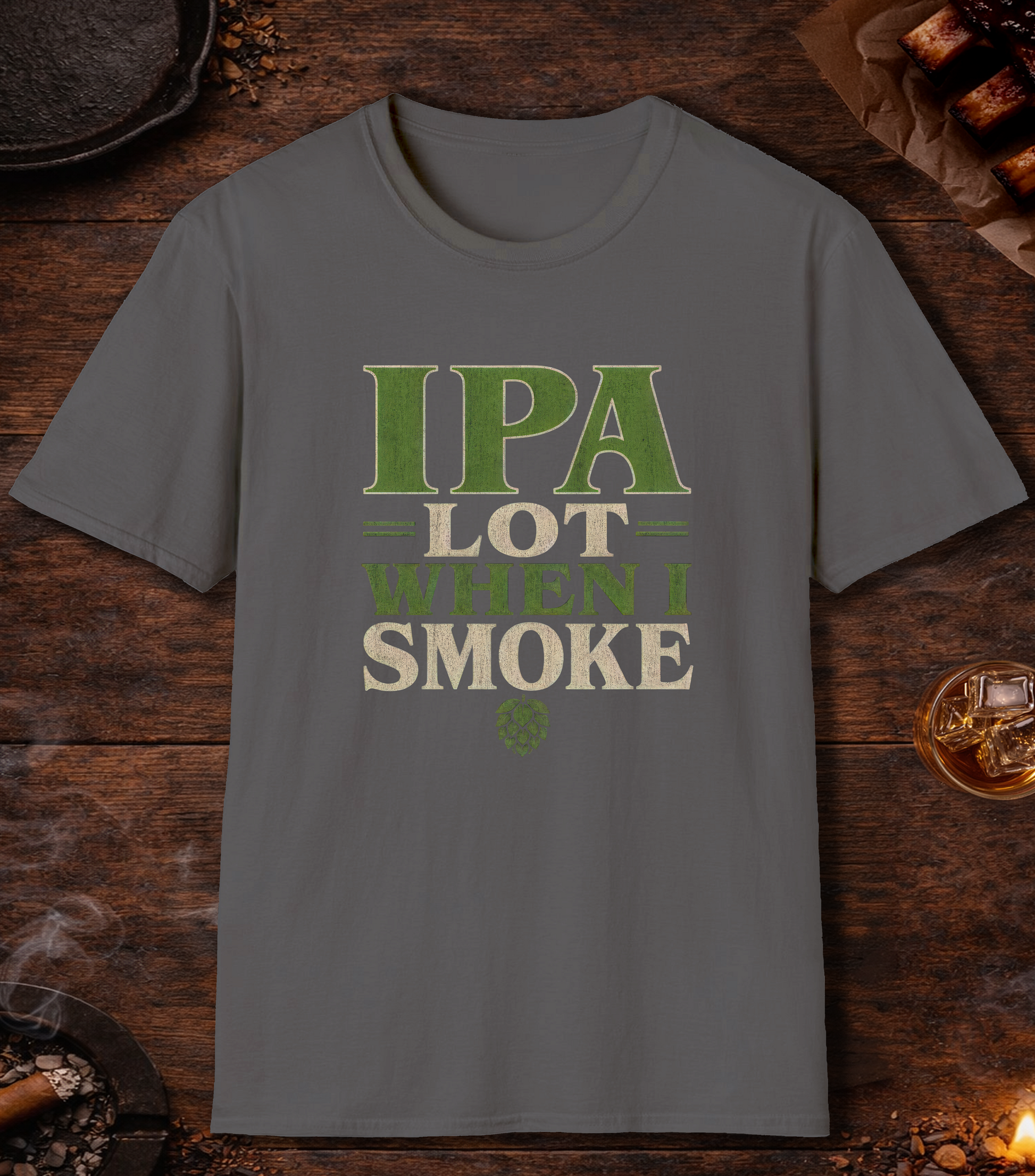 IPA Lot T-Shirt - Charcoal