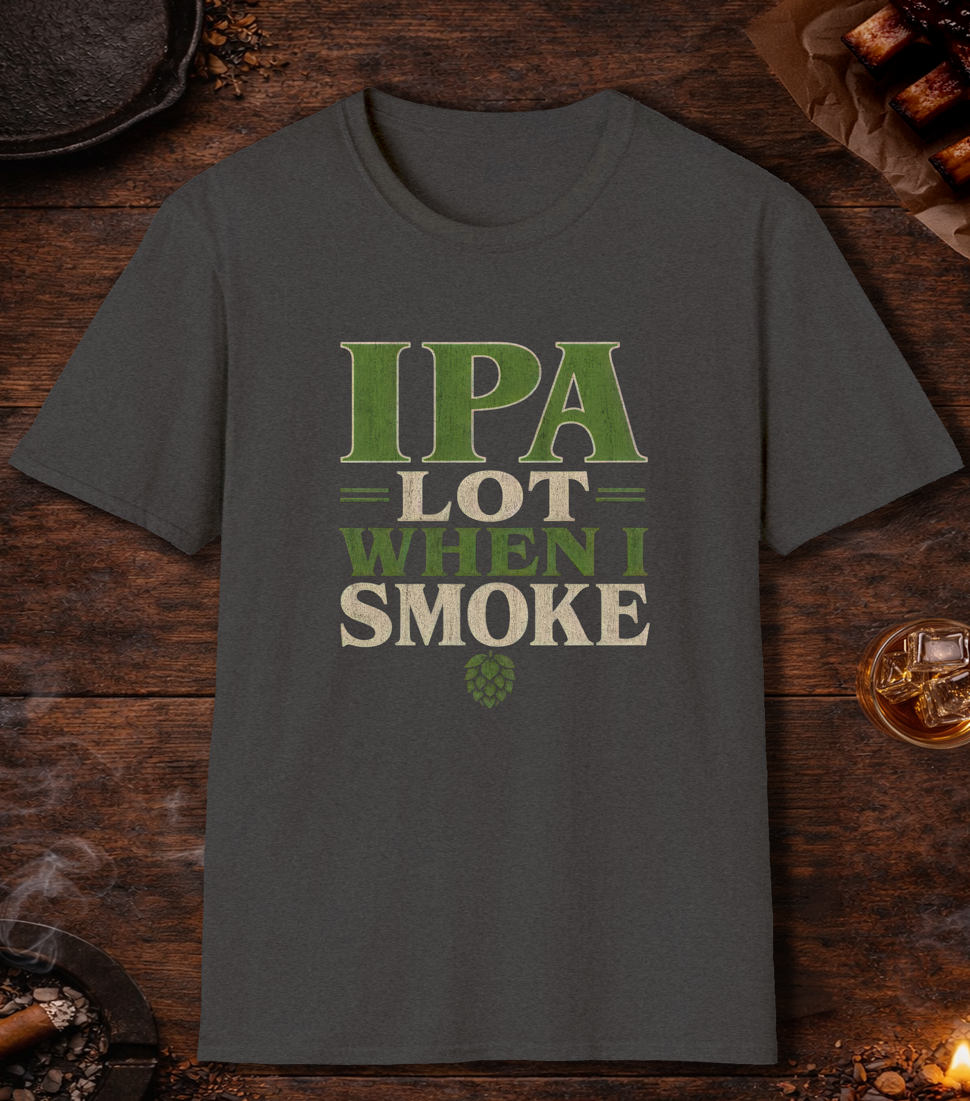 IPA Lot T-Shirt - Dark Heather
