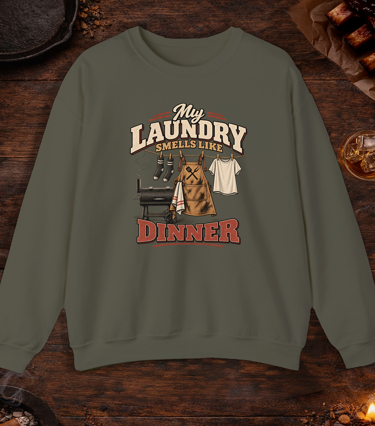 Laundry Smells - Military Green