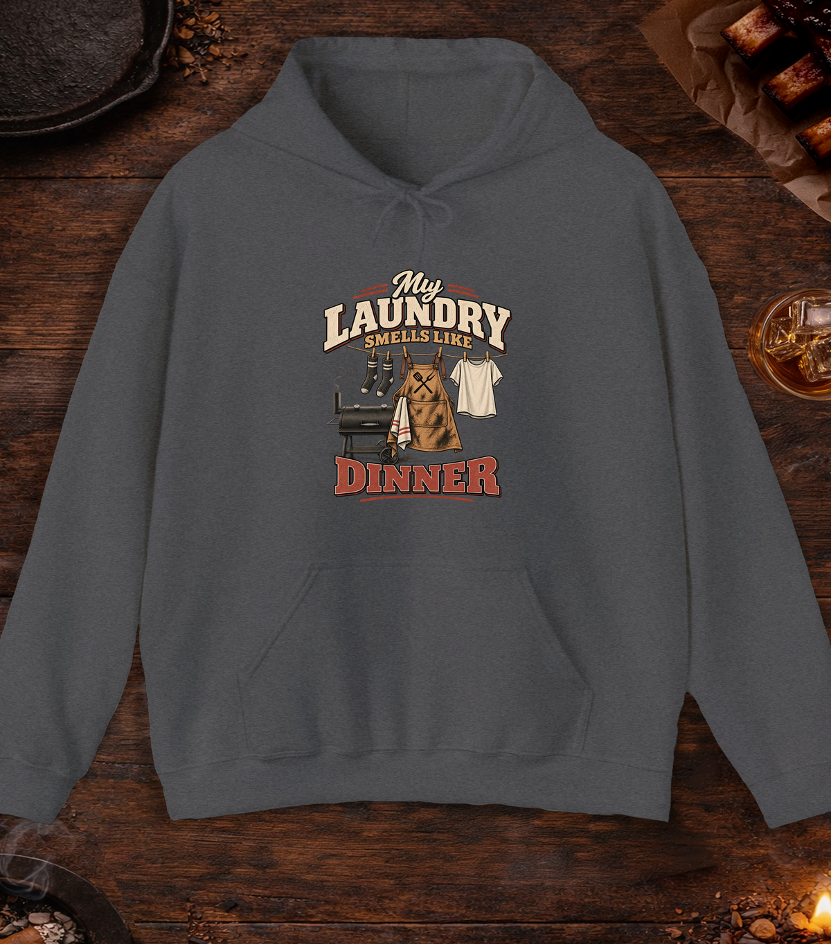 Laundry Smells - Dark Heather