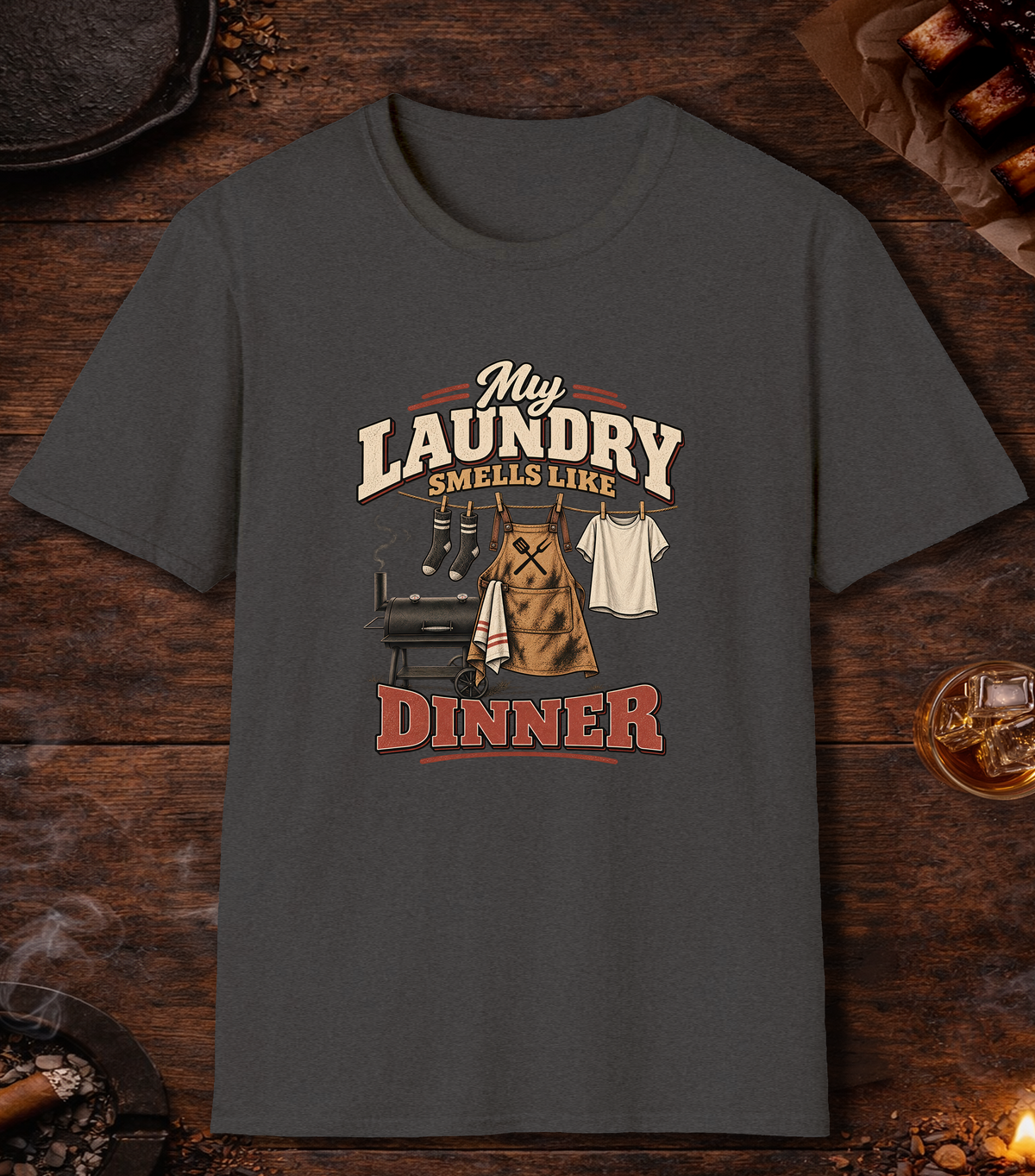 Laundry Smells - Dark Heather