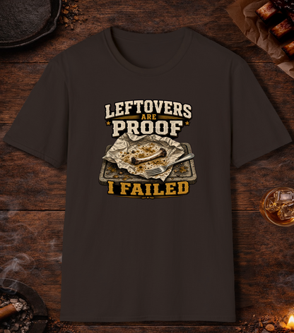 Leftovers Are Proof T-Shirt - Dark Chocolate