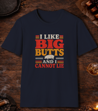 Like Big Butts T-Shirt - Navy