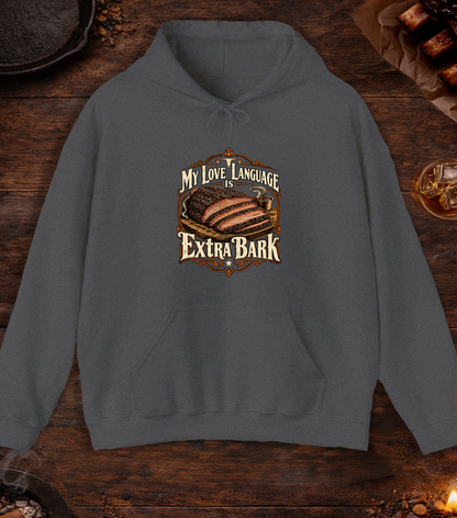 Love Language Bark - Dark Heather
