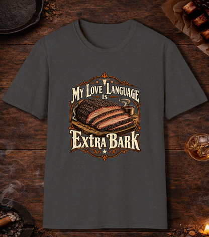 Love Language Bark - Dark Heather