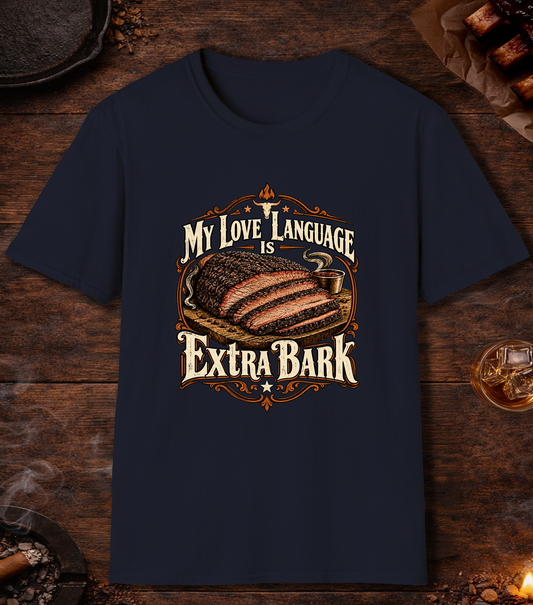 Love Language Bark - Navy