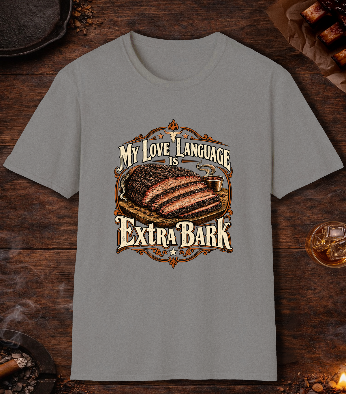 Love Language Bark - Sport Grey