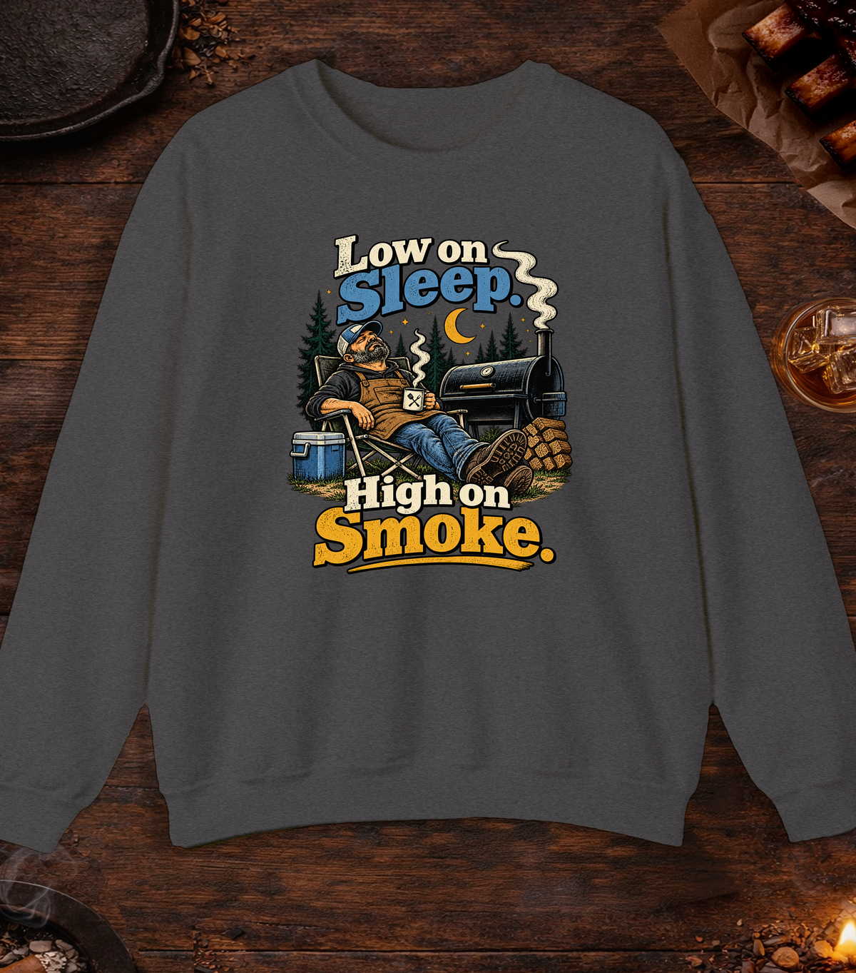 Low On Sleep - Dark Heather