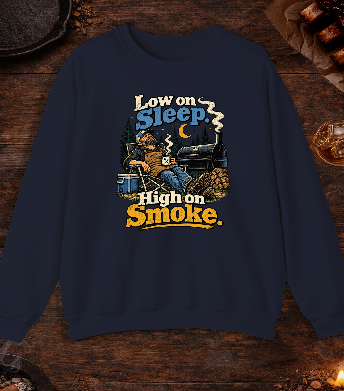 Low On Sleep - Navy