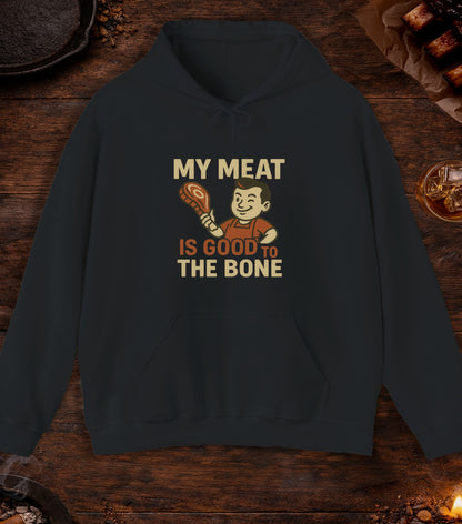 Meat Good To Bone Hoodie - Black