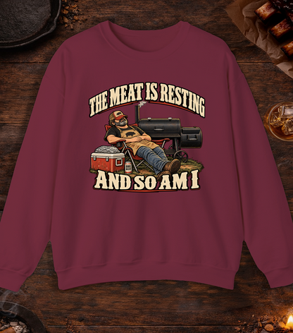 Meat Is Resting - Maroon