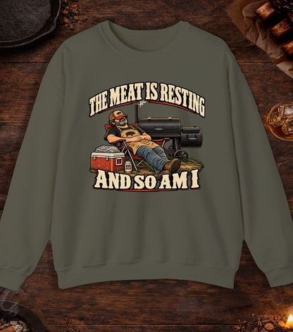 Meat Is Resting - Military Green