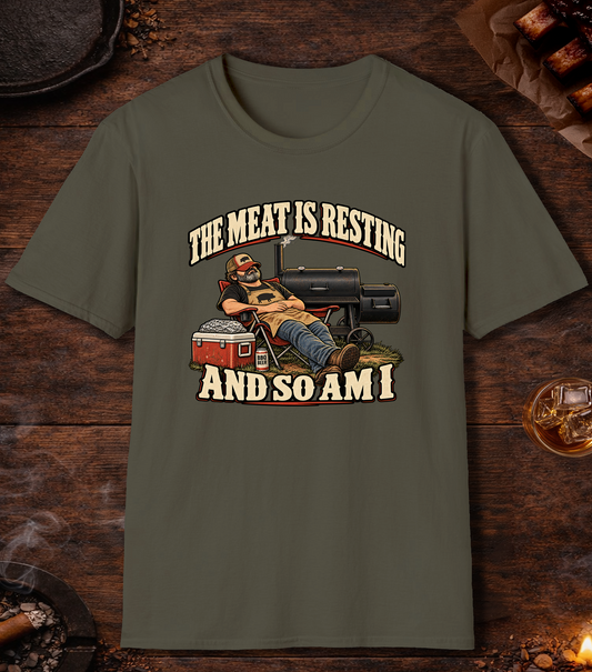 Meat Is Resting - Military Green