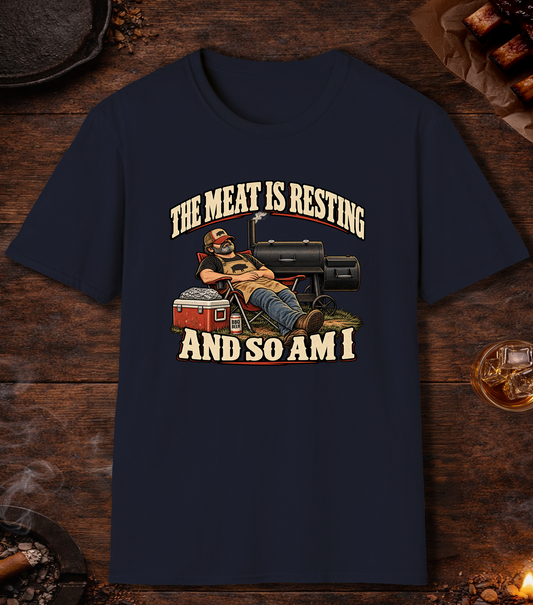 Meat Is Resting - Navy