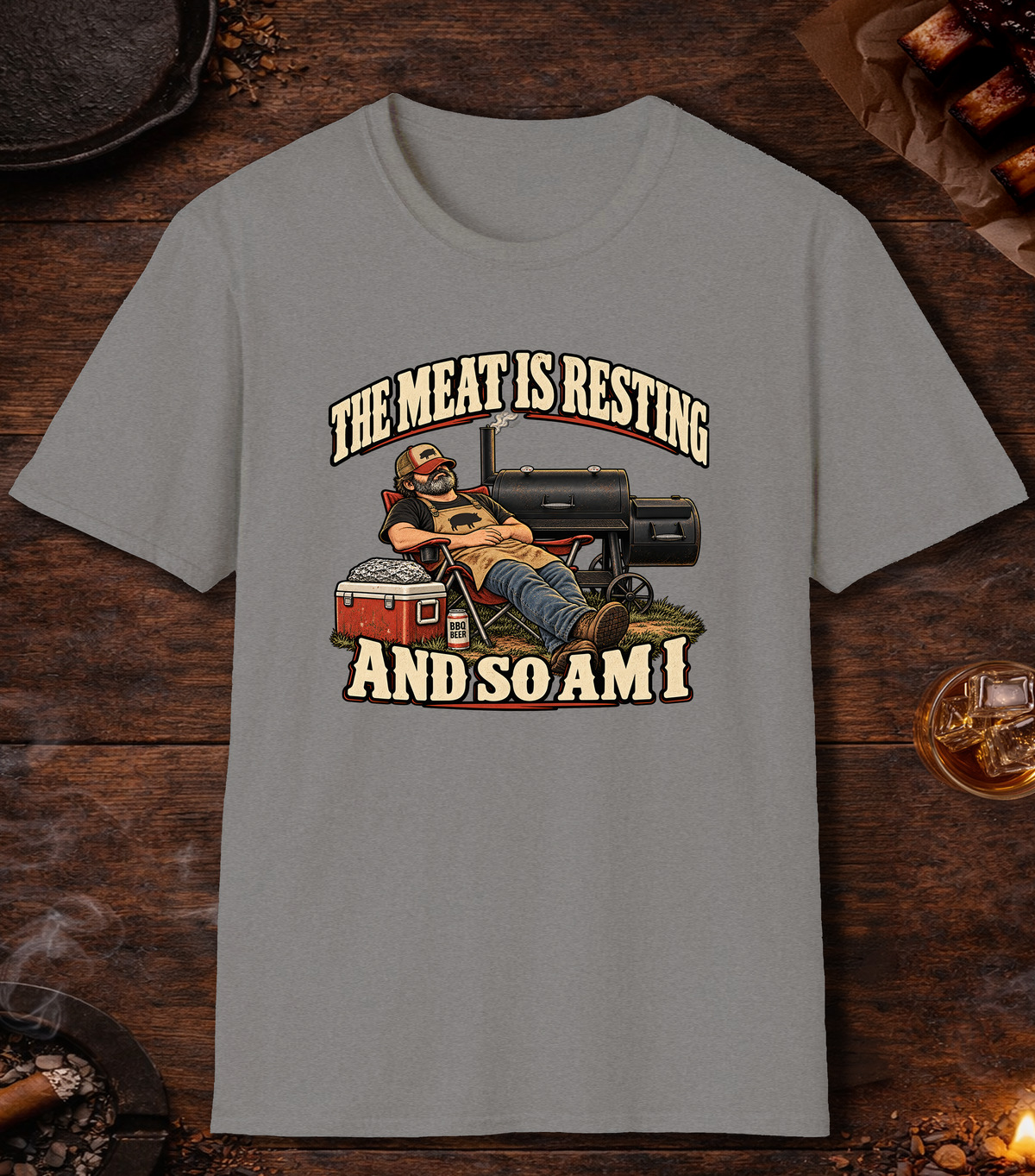 Meat Is Resting - Sport Grey