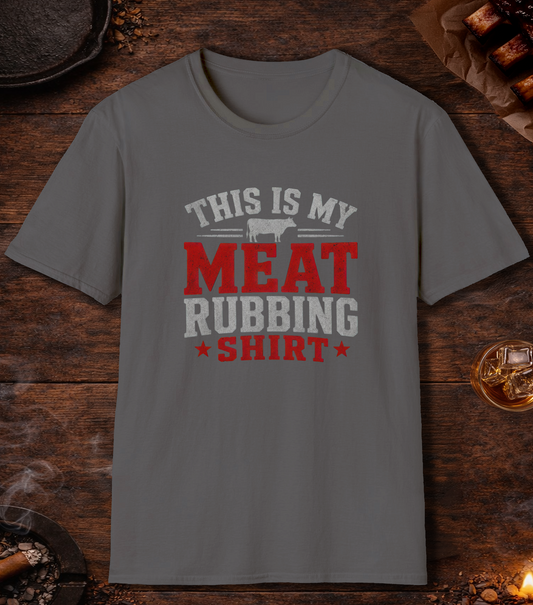 Meat Rubbing Shirt T-Shirt - Charcoal