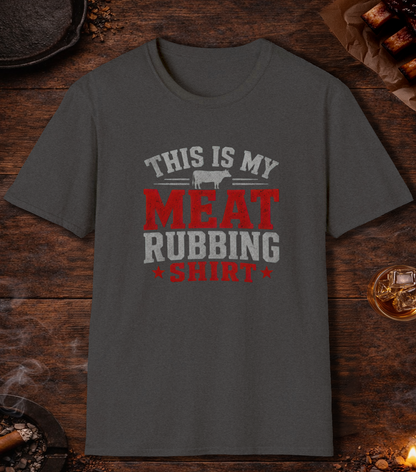 Meat Rubbing Shirt T-Shirt - Dark Heather