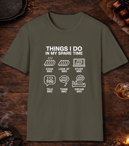 Spare Time T-Shirt - Military Green