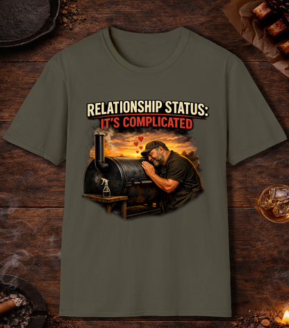 Relationship Status Complicated T-Shirt - Military Green