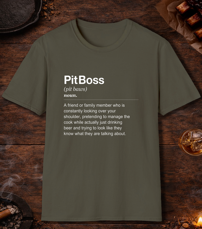Pit Boss Definition T-Shirt - Military Green