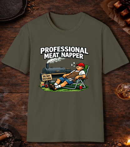 Professional Meat Napper T-Shirt - Military Green