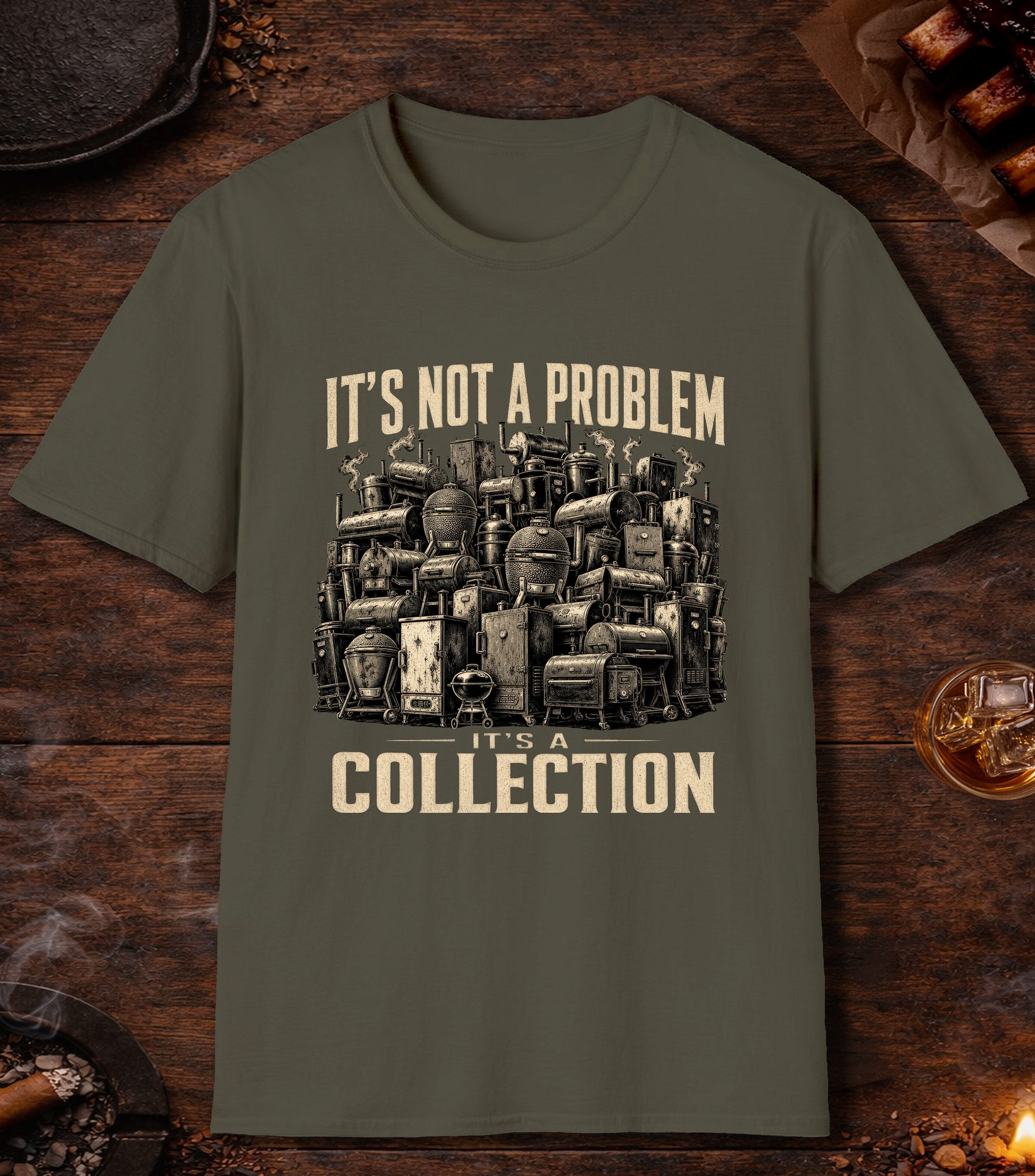 Its A Collection T-Shirt - Military Green