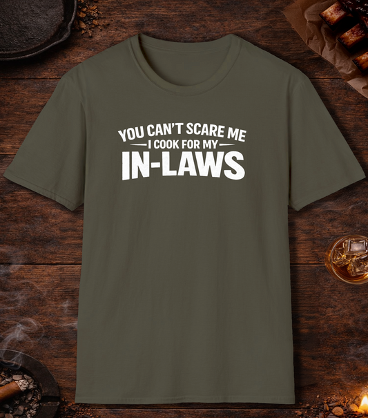 Cook For My In Laws T-Shirt - Military Green